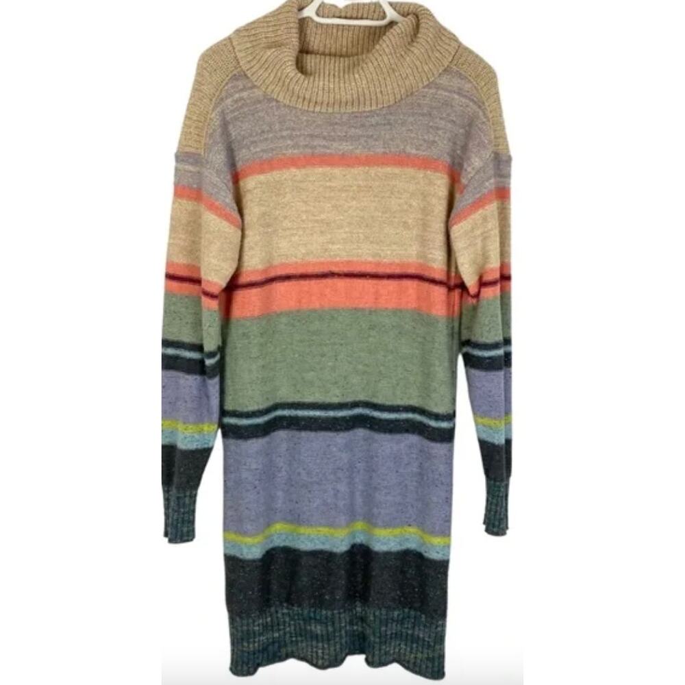 Daily Practice Striped Sweater Dress. Xsmall